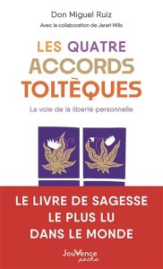 Couverture du livre "Les quatre accords toltèques" de Don Miguel Ruiz