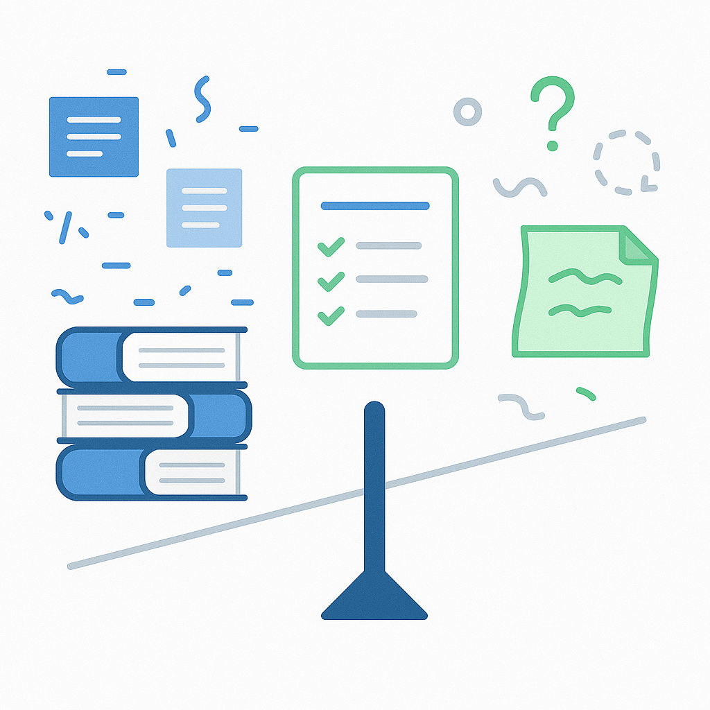 Checklist ou documentation de processus : comment choisir le bon niveau de formalisation ?