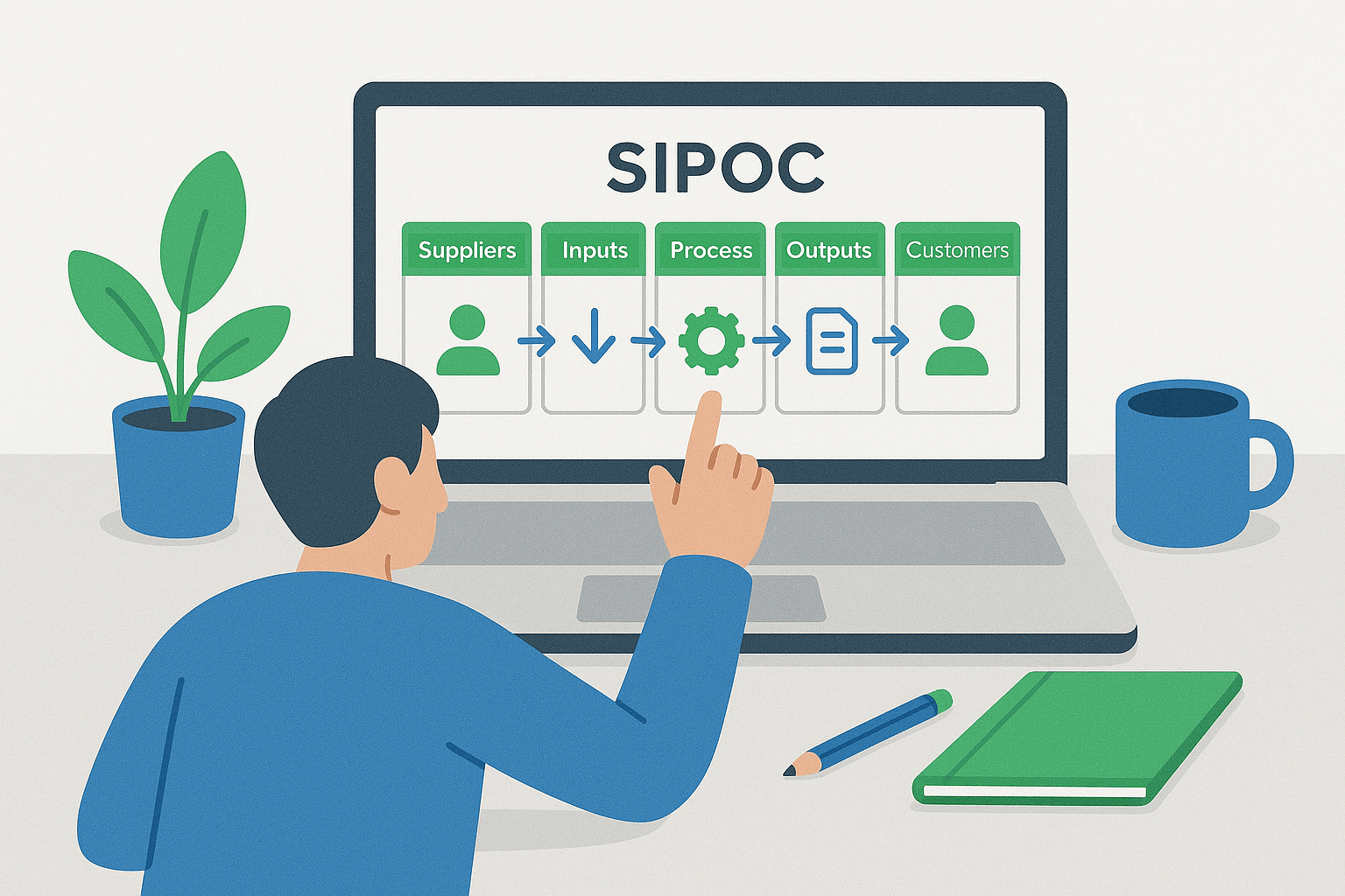 Analysez un processus en 30 minutes avec la méthode SIPOC : l’outil simple et puissant pour clarifier vos workflows