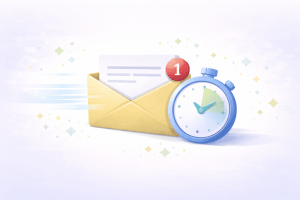 Illustration de la règle des 2 minutes appliquée à la gestion des emails