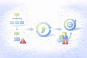 Illustration de l’origine des muda dans le Lean management